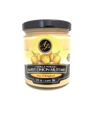 AJ's Walla Walla Sweet Onion Mustard the Original - Image 2