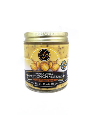 AJ’s Walla Walla Sweet Onion Mustard with Whole Seeds - Image 4