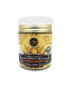 AJ’s Walla Walla Sweet Onion Mustard with Whole Seeds - Image 5