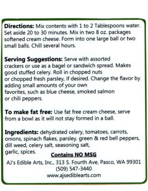 AJ's Cheese Ball Mix 6 Pack - Image 2