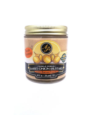 AJ’s Walla Walla Sweet Onion Mustard with Smokey Bacon - Image 2