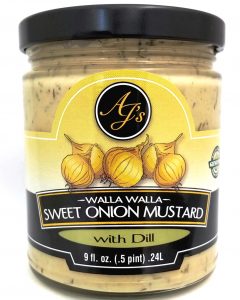 AJ’s Walla Walla Sweet Onion Mustard with Dill