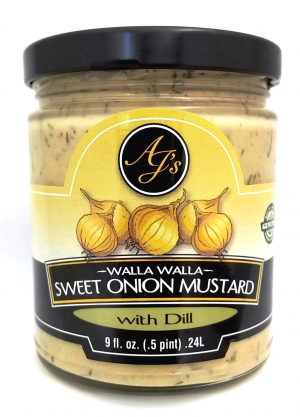 AJ’s Walla Walla Sweet Onion Mustard with Dill