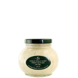 AJ's Walla Walla Sweet Onion Mustard With Dill - 225ml