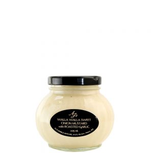 AJ's Walla Walla Sweet Onion Mustard With Roasted Garlic - 225ml