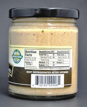 AJ's Natural Walla Walla Sweet Onion Mustard with Roasted Garlic 9oz. - Image 2
