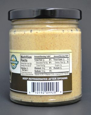 AJ’s Natural Walla Walla Sweet Onion Mustard the Original 9oz. - Image 2