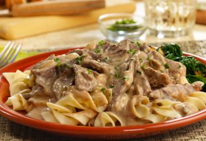 Quick Beef Stroganoff